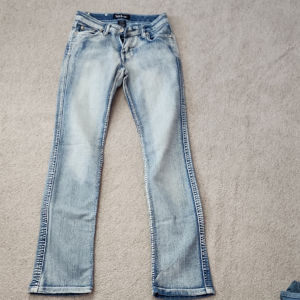 Suko Women's Light Blue Boot Cut Jeans